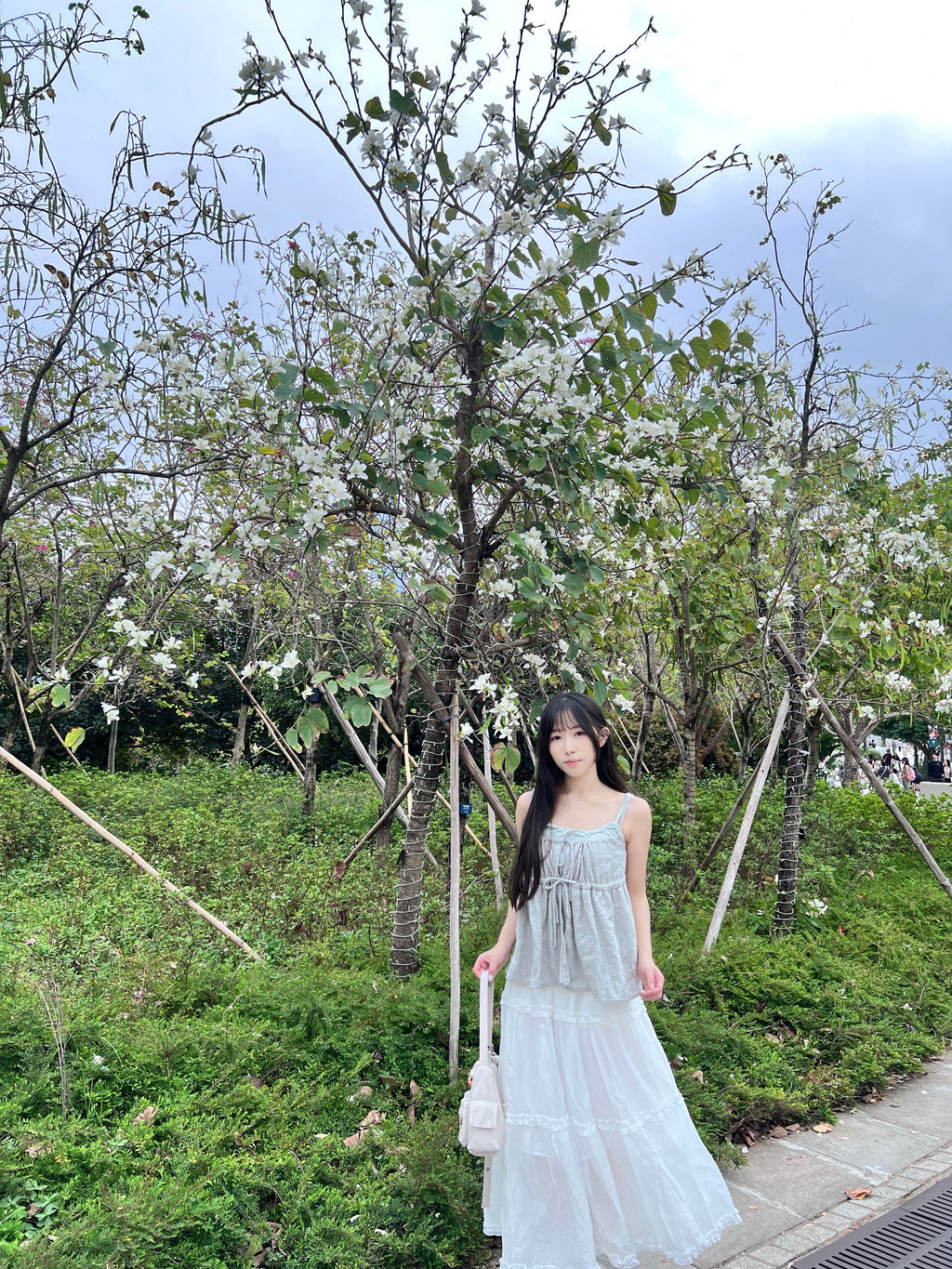 S1039 |超百搭ʕ˶•-•˵ིྀʔ韓系木耳邊長裙
