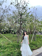 S1039 |超百搭ʕ˶•-•˵ིྀʔ韓系木耳邊長裙