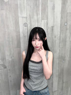T4276 |美式星星假兩件背心࣪𖤐（3色入）